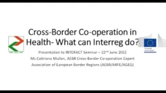 Cross Border Healthcare and Patient Mobility | Caitriona Muller  