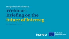 Briefing on future of Interreg