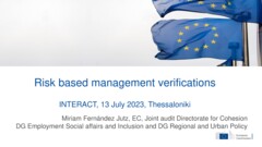 Management verifications in Interreg