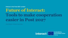 Interreg Knowledge Fair 2024 Day 3 | Interact tools and services: How can we help make cooperation easier