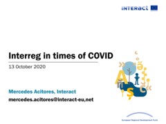 Presentation | Interreg in Covid times | EU Regions Week