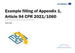 Template | Appendix 1 Article 94 example