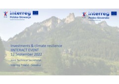 Investment & climate resilience