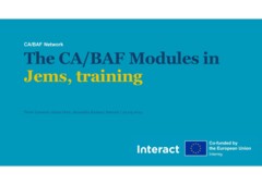Network meeting for Certifying Authorities (CA) and Bodies performing accounting function (BAF) | 23-24 April 2024 in Vienna, Austria