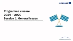 Programme closure 2014-2020 - Session 1 | General issues by Kristina Kuzmanova, EC, Unit F1, DG REGIO  